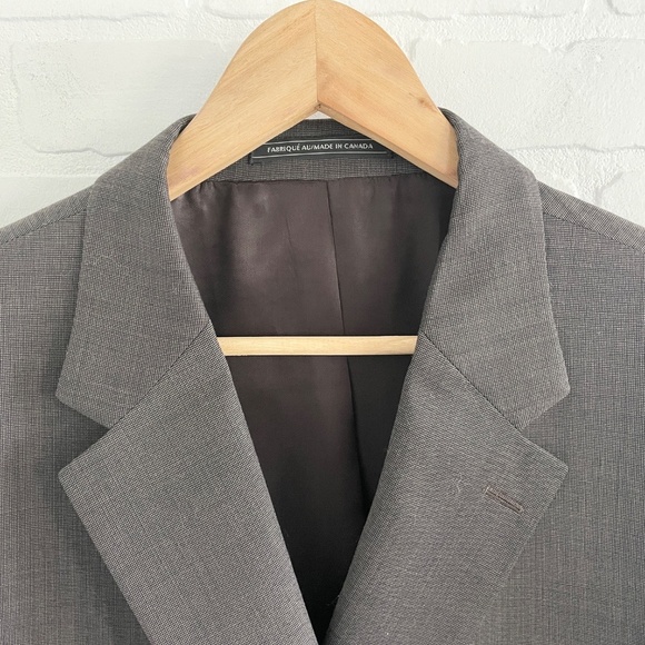 S. Cohen men’s Blazer Reagan Taupe brown Formal Business Casual Old money Sz 50s - Picture 4 of 15